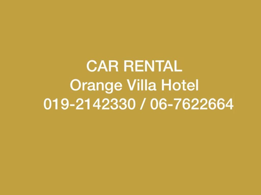 Orange Villa Hotel Near Palm Mall Seremban Kültér fotó